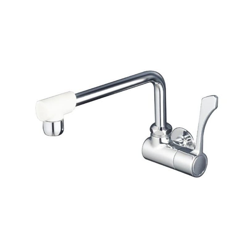 KVK 2300222 ワンタッチハンドル付横自在水栓 K1801FR2 1個(ご注文単位1個)【直送品】