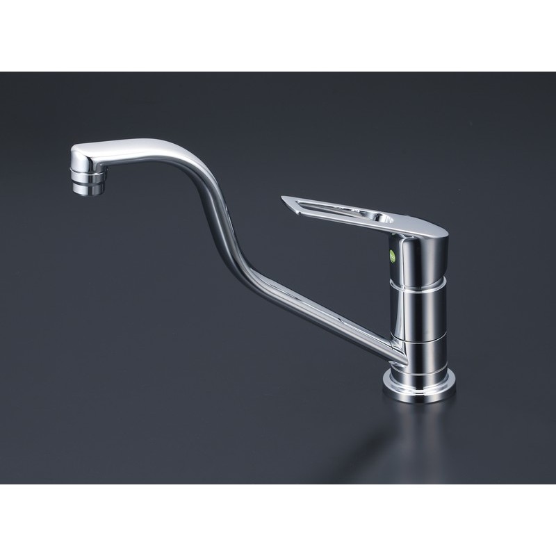 KVK 2302377 流台シングル混合栓 eレバー KM5011UTHEC 1個（ご注文単位1個）【直送品】