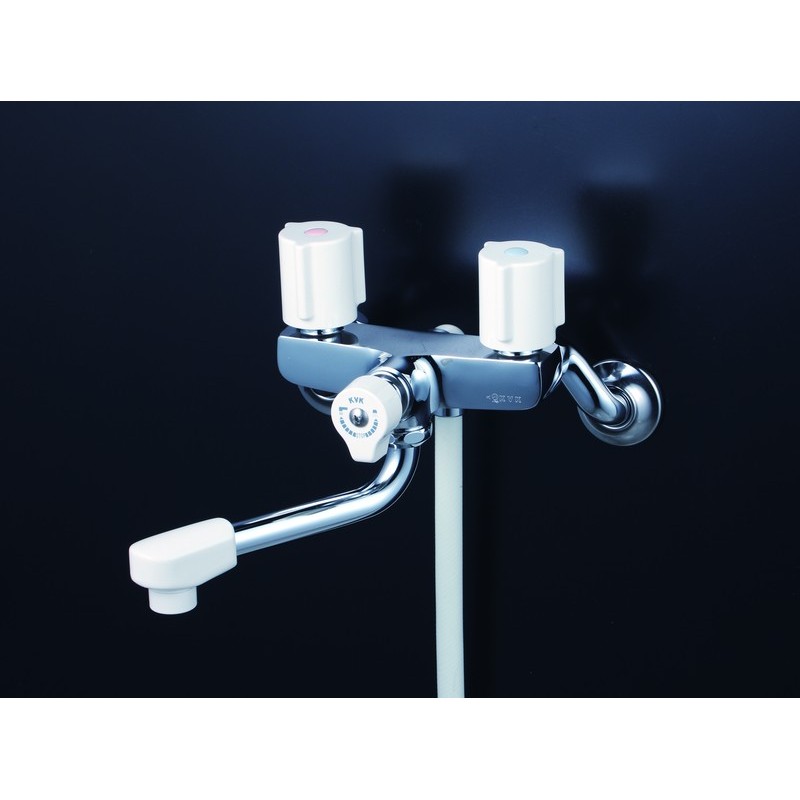 KVK 2302567 一時止水付2ハンドルシャワー KF100G3N 1個（ご注文単位1個）【直送品】