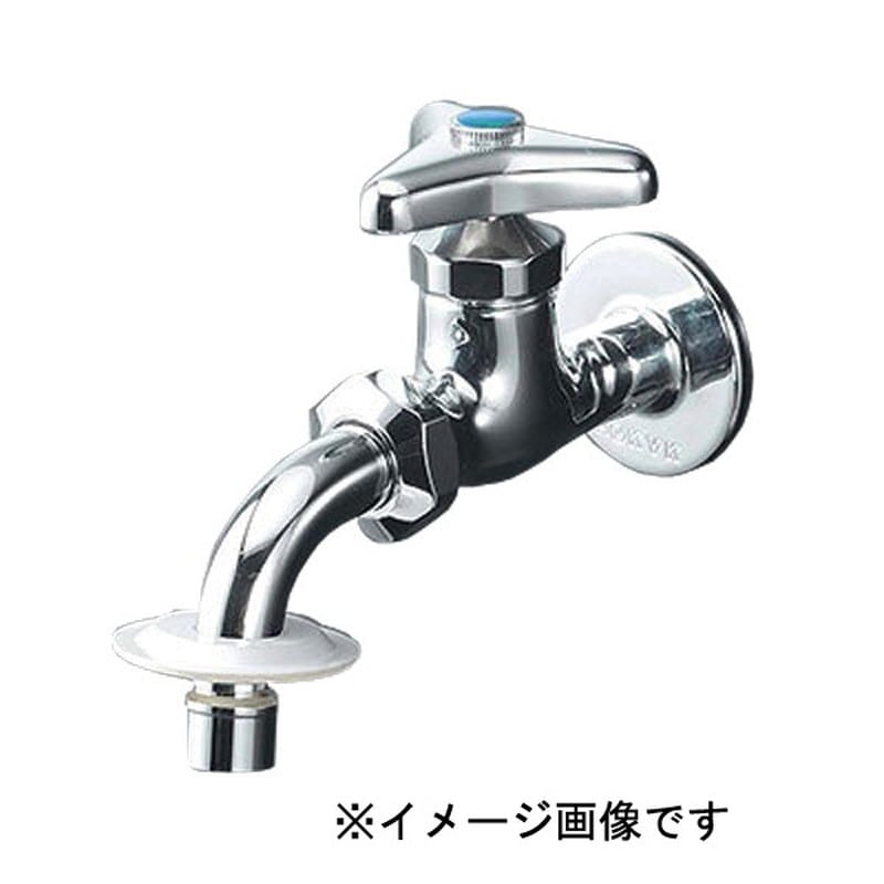 KVK 2302778 寒吐水口回転給水栓ツバノズル付 K34BNZ 1個（ご注文単位1個）【直送品】