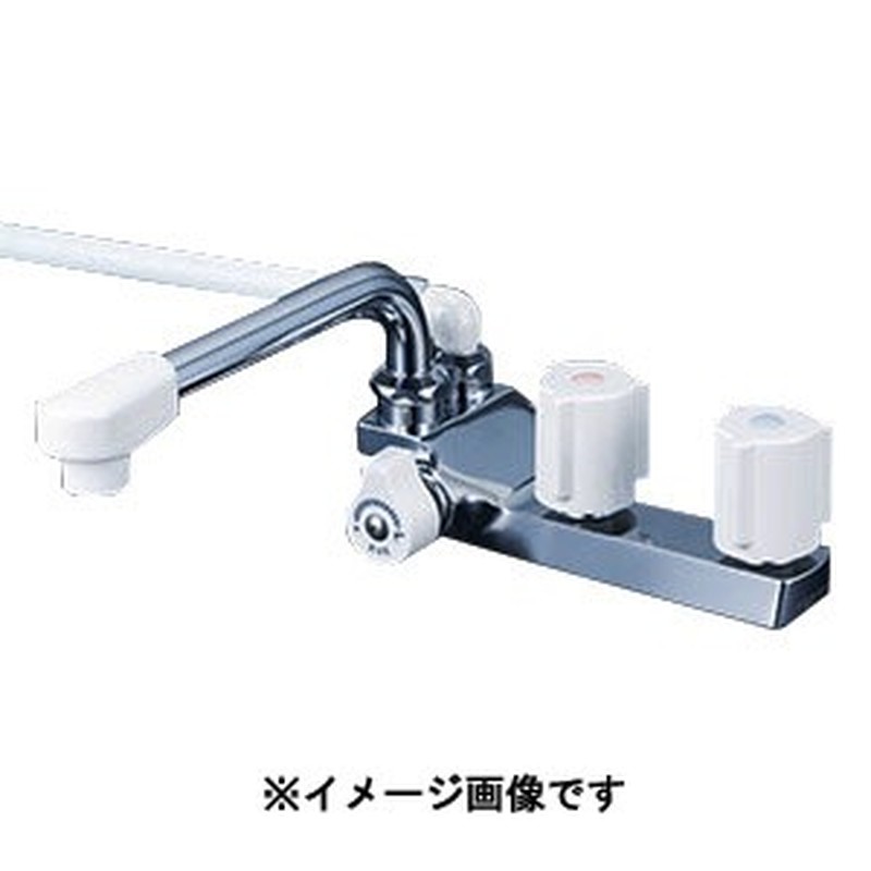 KVK 2302562 デッキ2ハンドルシャワー KF13ZGECN 1個（ご注文単位1個）【直送品】