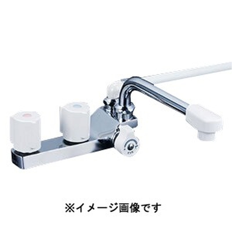 KVK 2302564 デッキ2ハンドルシャワー KF13ZRGECN 1個（ご注文単位1個）【直送品】