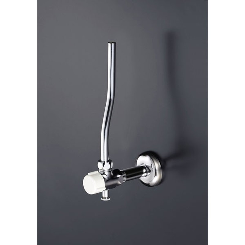 KVK 2300899 アングル止水栓 水抜き付 LK112W 1個（ご注文単位1個）【直送品】