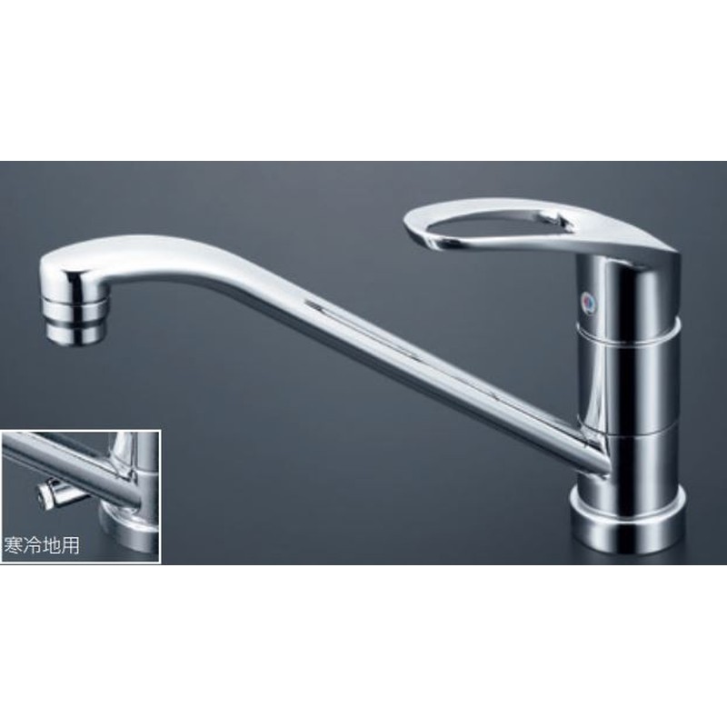 KVK 2302381 寒 流台混合栓 80° KM5011ZTV8 1個（ご注文単位1個）【直送品】