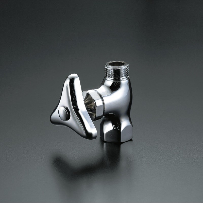 KVK 2302644 ストレート形止水栓銅 ビス止 K31-P4 1個（ご注文単位1個）【直送品】