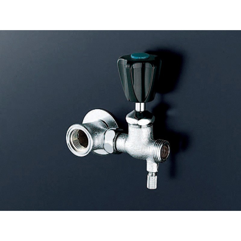 KVK 2300104 分岐水栓 水抜付ユニオン無 K19SWU4 1個（ご注文単位1個）【直送品】