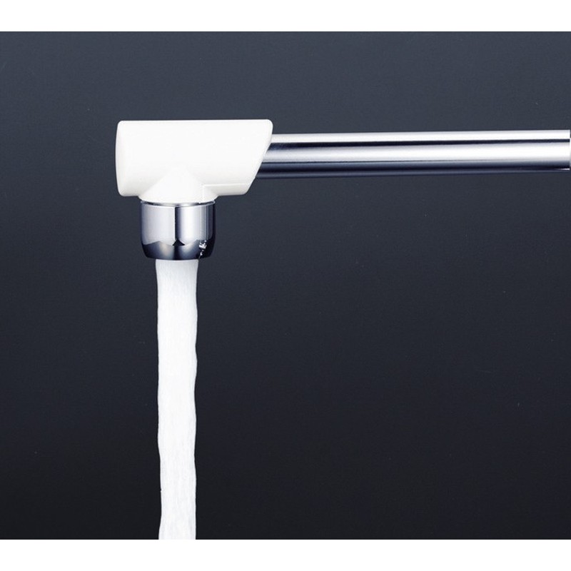 KVK 2300215 ワンタッチハンドル付自在水栓 K1800F 1個（ご注文単位1個）【直送品】