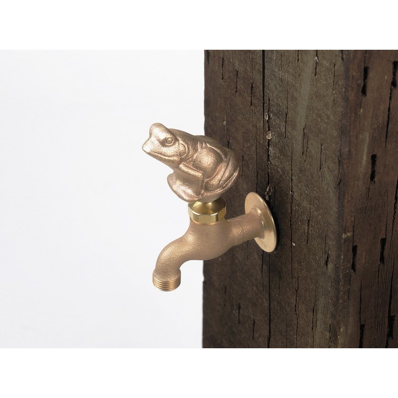 KVK 2300180 ガーデニング水栓 カエル付 K126B 1個（ご注文単位1個）【直送品】