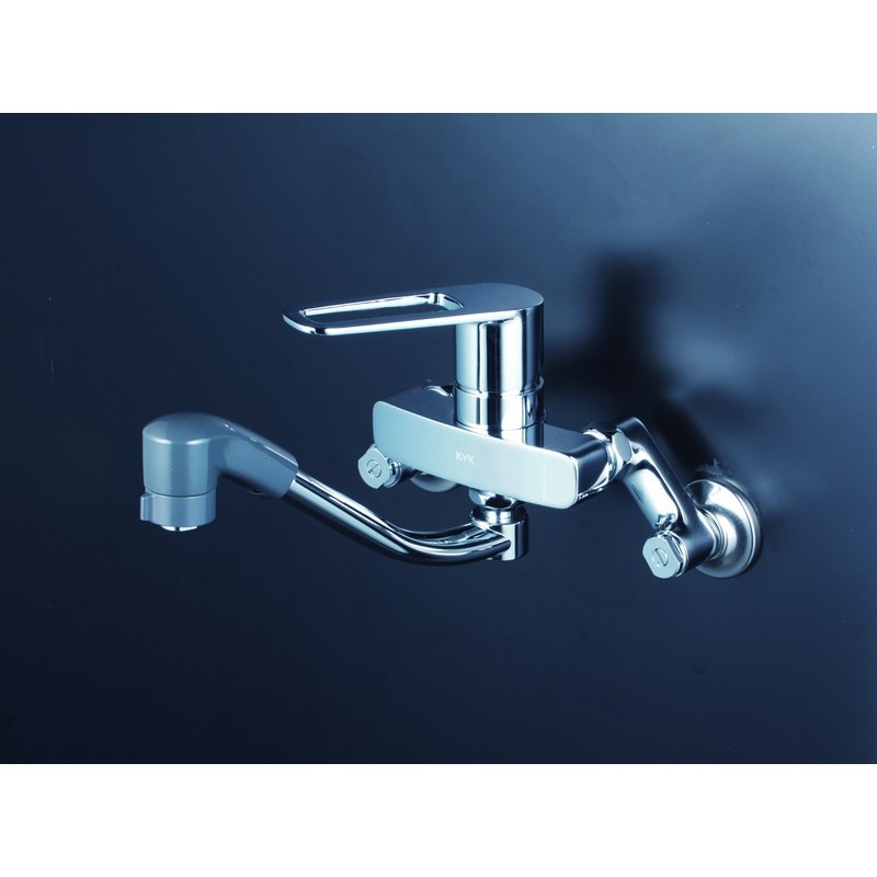 KVK 2302100 シングルレバーシャワー混合栓 MSK110KRFUT 1個（ご注文単位1個）【直送品】