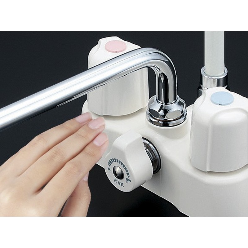 KVK 2300438 デッキ2ハンドルシャワー KF2008 1個（ご注文単位1個）【直送品】