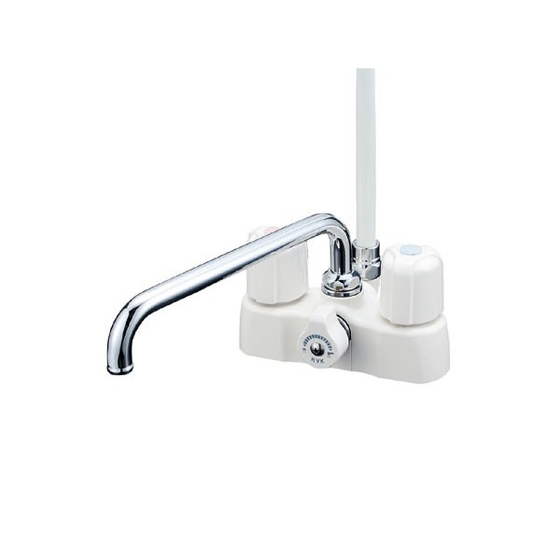 KVK 2300440 寒 デッキ2ハンドルシャワー KF2008Z 1個（ご注文単位1個）【直送品】