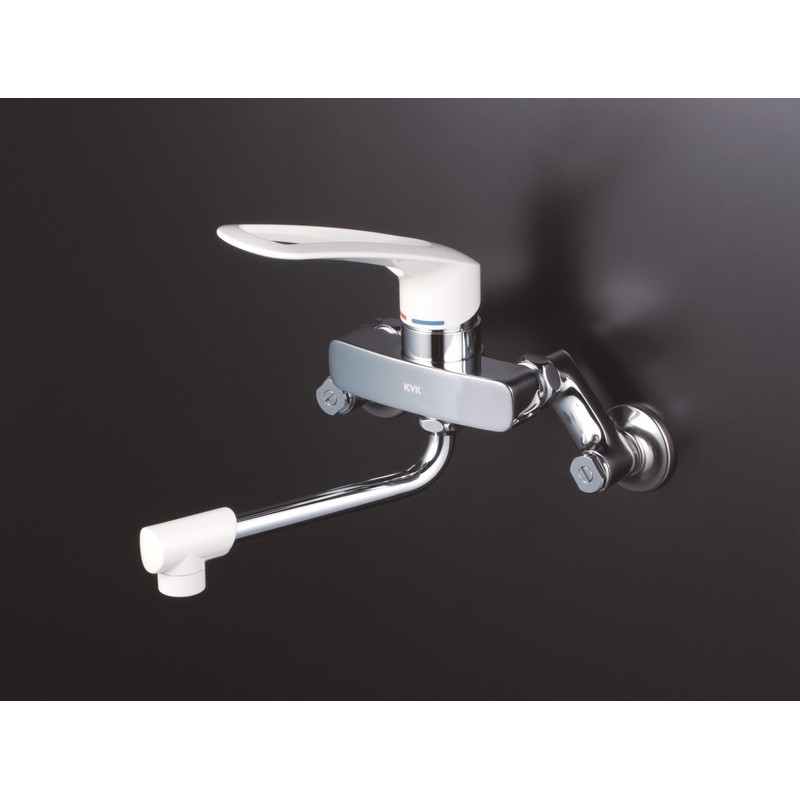 KVK 2302095 シングルレバー混合栓 長尺 MSK110KLL 1個（ご注文単位1個）【直送品】