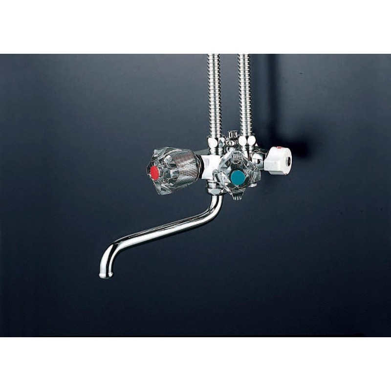 KVK 2300512 ソーラー2ハンドル混合栓 専用形 KM50NC 1個（ご注文単位1個）【直送品】