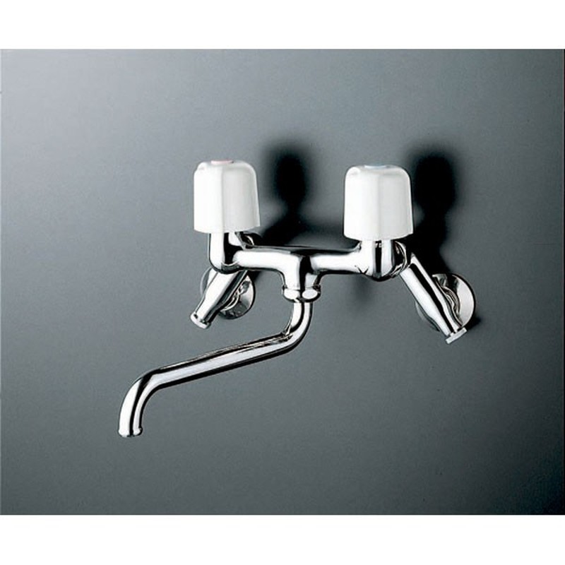 KVK 2300492 寒 2ハンドル混合栓 KM13N2WZ 1個（ご注文単位1個）【直送品】