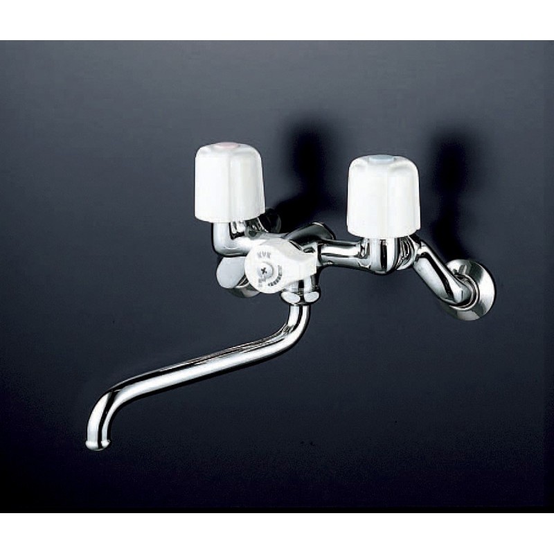 KVK 2300551 止水2ハンドル混合栓 KM103N2 1個（ご注文単位1個）【直送品】