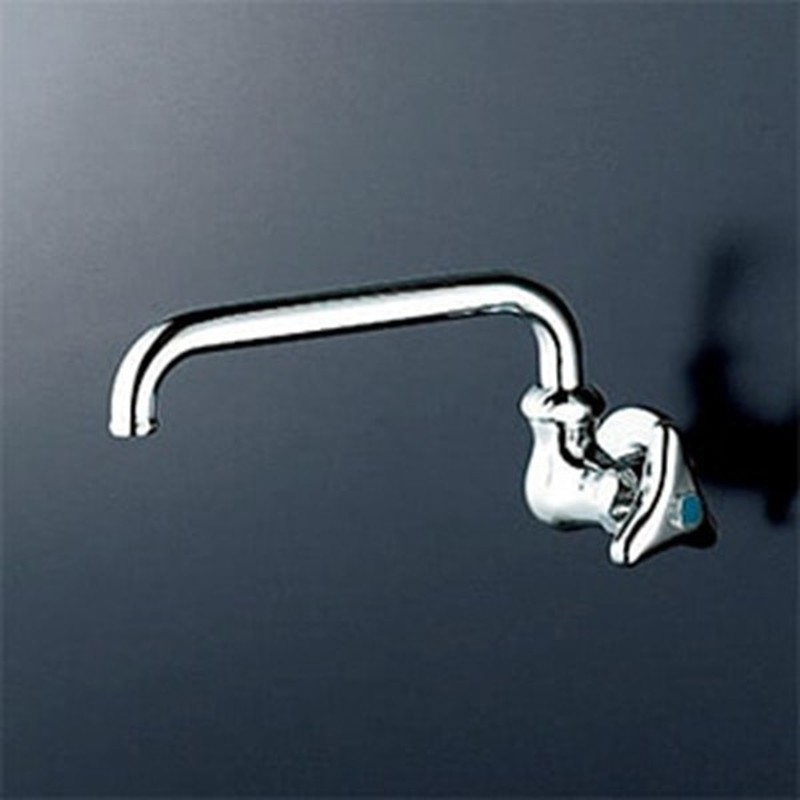 KVK 2302735 横形自在水栓360mm横自在パイプ付 K10-R36 1個（ご注文単位1個）【直送品】