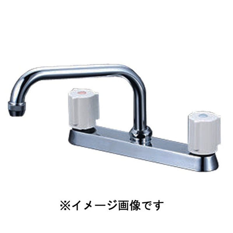 KVK 2302836 ハンドル混合栓 240mmパイプ付 KM8GNR2 1個（ご注文単位1個）【直送品】