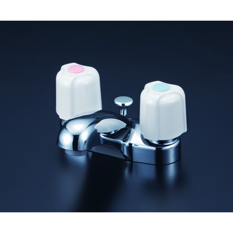 KVK 2300523 洗面2ハンドル混合栓 ポップ式 KM66HPG 1個（ご注文単位1個）【直送品】