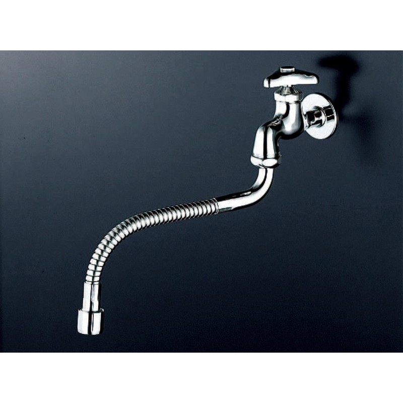 KVK 2300033 自在水栓 フレキP付 K3FL 1個（ご注文単位1個）【直送品】