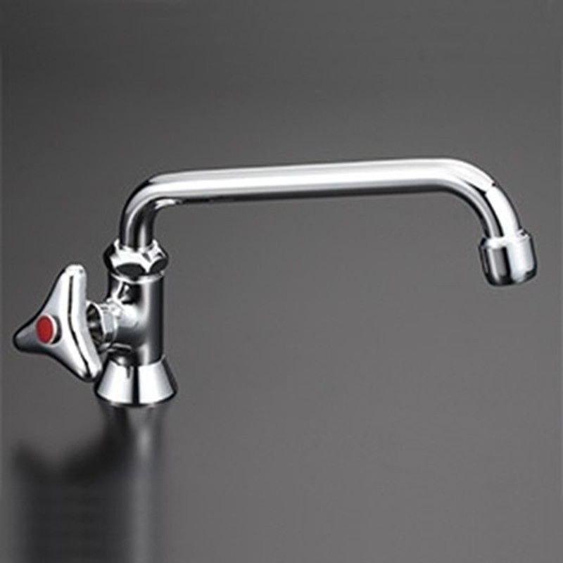 KVK 2302754 立形自在水栓 左ハンドル・泡沫付 K16NDVLF 1個(ご注文単位1個)【直送品】