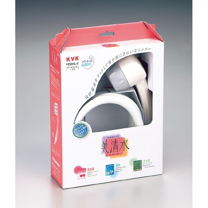 KVK 2301489 脱塩素シャワー美清水セット白1.6 PZ904L-2 1個（ご注文単位1個）【直送品】