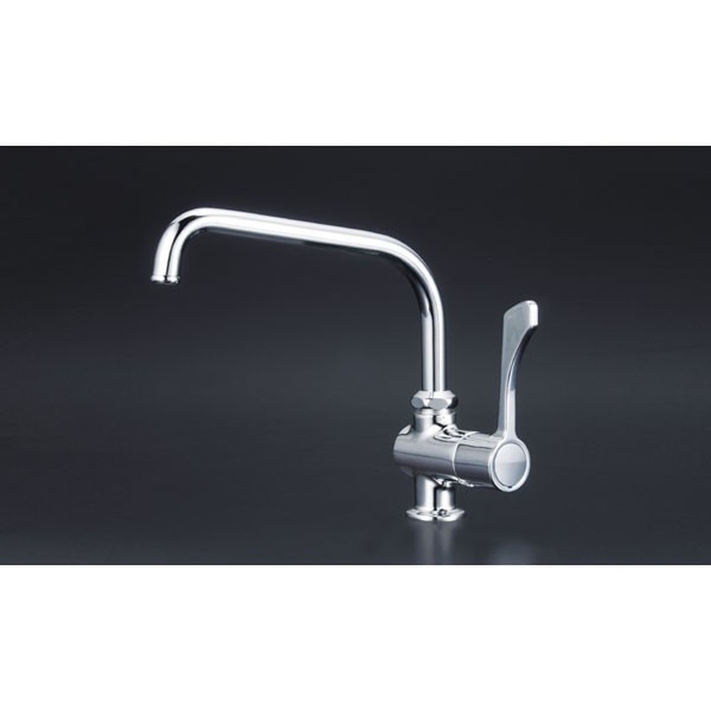 KVK 2300226 ワンタッチハンドル付立型自在水栓 K1802R3 1個(ご注文単位1個)【直送品】