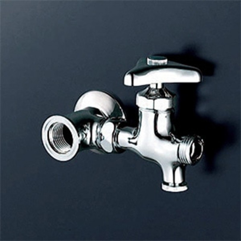 KVK 2302763 分岐水栓 水抜付 ユニオンナット無 K19WU4 1個(ご注文単位1個)【直送品】