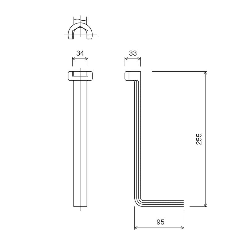 KVK 2300008 台付水栓レンチ G9-1 1個（ご注文単位1個）【直送品】