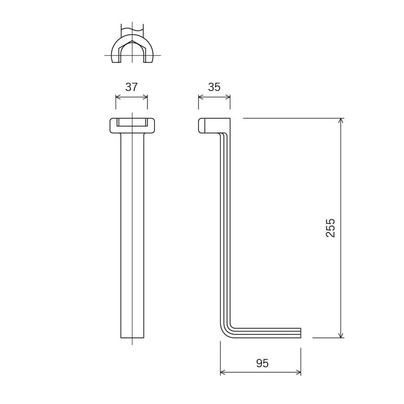 KVK 2300009 台付水栓レンチ G10 1個(ご注文単位1個)【直送品】