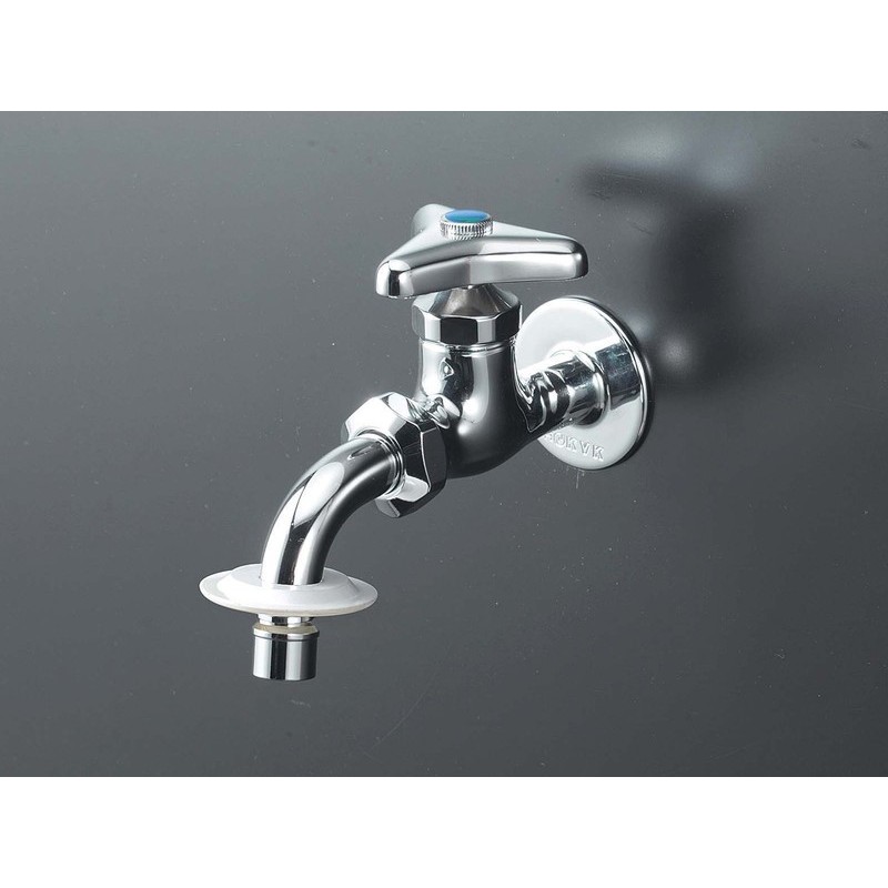 KVK 2300126 吐水回転給水栓ツバN付 K34BNJ 1個(ご注文単位1個)【直送品】