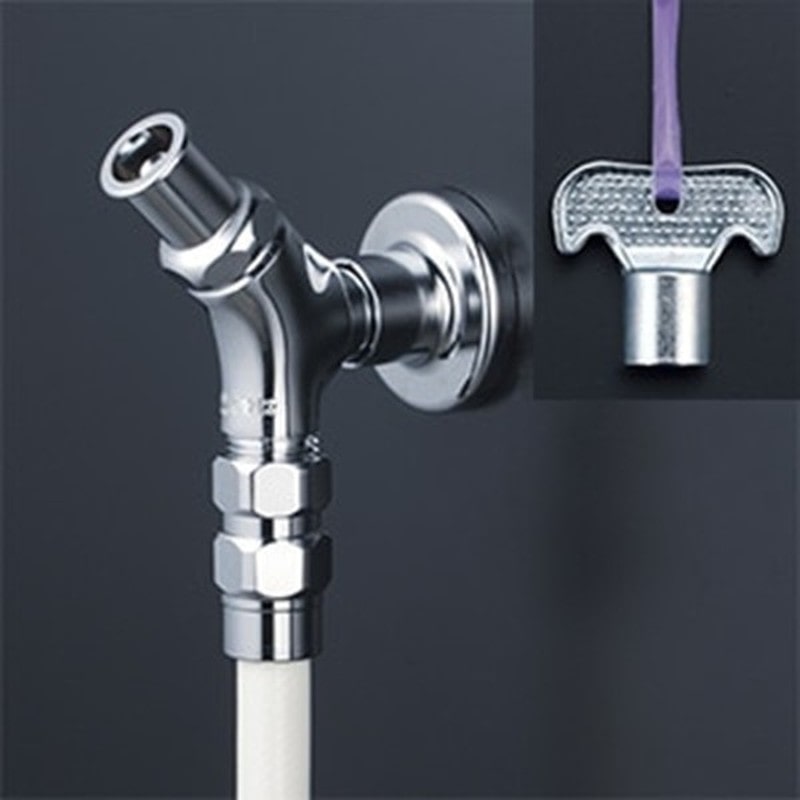 KVK 2302791 キー式ハンドシャワー付水栓シャワー専用 K117YFQ 1個(ご注文単位1個)【直送品】