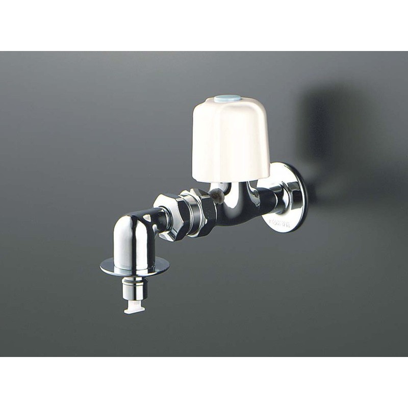KVK 2300186 洗濯水栓とめるぞう 止水 K131Y 1個（ご注文単位1個）【直送品】