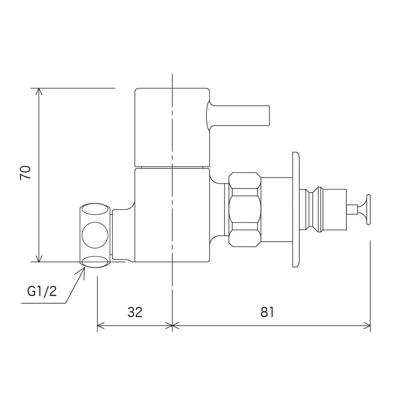 KVK 2300207 分岐止水栓とめるぞう止水 K1011 1個(ご注文単位1個)【直送品】