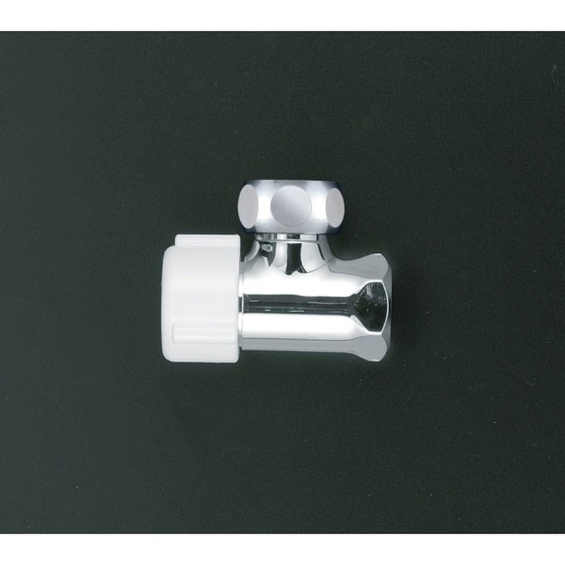 KVK 2300895 アングル止水栓 本体ナット有 LK112K60 1個（ご注文単位1個）【直送品】