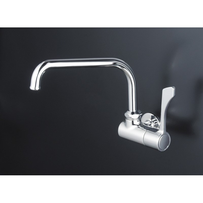 KVK 2300218 ワンタッチハンドル付横自在水栓 K1801 1個（ご注文単位1個）【直送品】