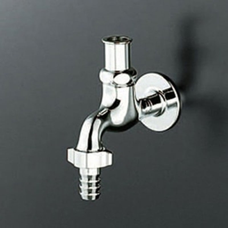 KVK 2302714 キー式カップリング付横水栓 K4QJ 1個（ご注文単位1個）【直送品】