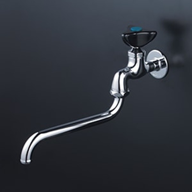 KVK 2302702 青キャップ付 自在水栓樹脂ハンドル仕様 K3L 1個（ご注文単位1個）【直送品】