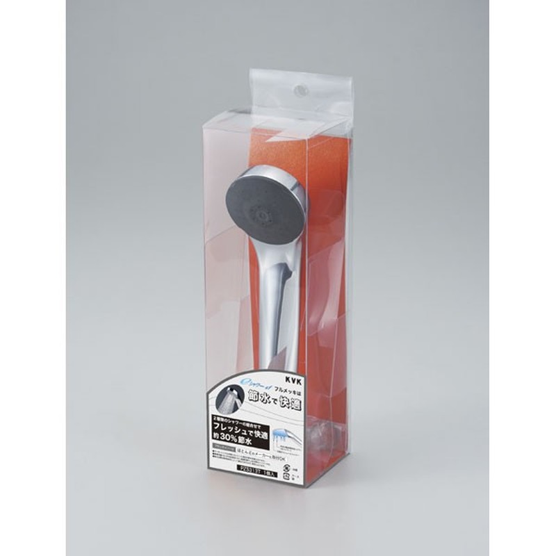 KVK 2301565 eシャワーnf ヘッド メッキ PZS313T 1個（ご注文単位1個）【直送品】