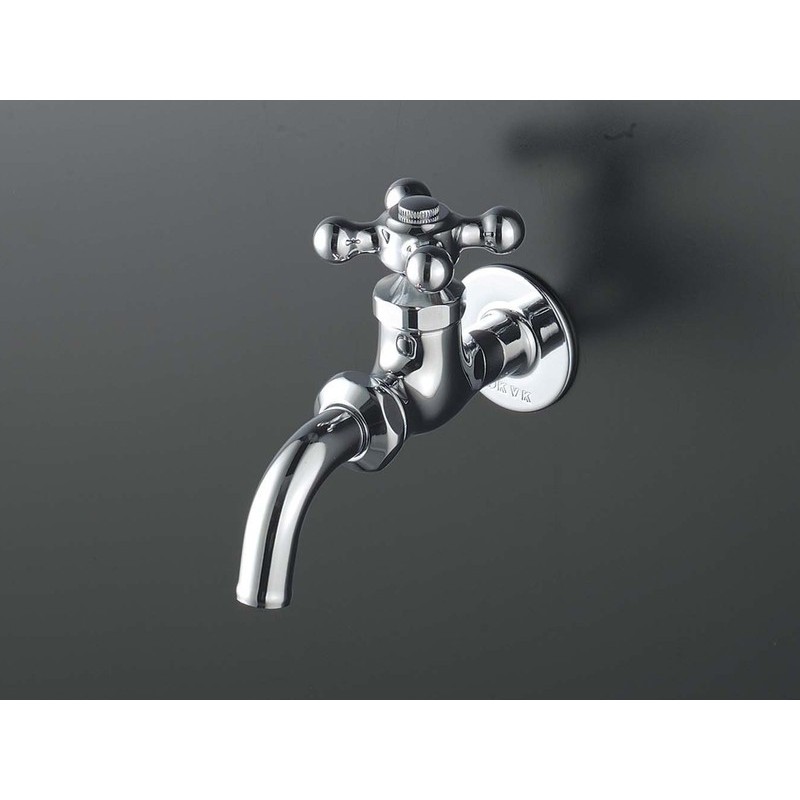 KVK 2300084 吐水回転水栓 レトロ付 K11C 1個（ご注文単位1個）【直送品】