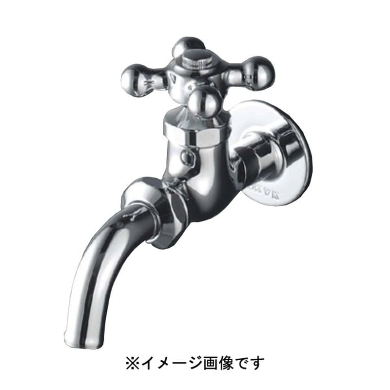 KVK 2302740 吐水口回転形水栓 レトロハンドル付 K11C 1個（ご注文単位1個）【直送品】