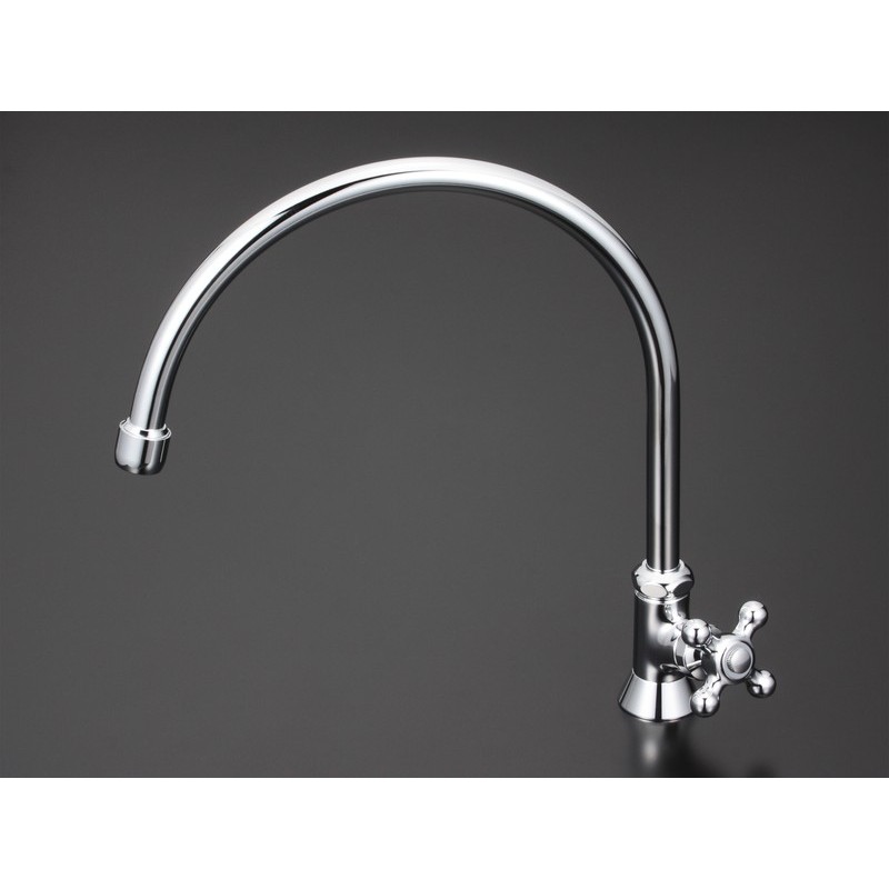 KVK 2300090 立自在水栓 レトロピアン付 K16NDSLC 1個（ご注文単位1個）【直送品】