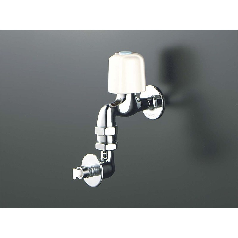 KVK 2300188 洗濯水栓とめるぞう 止水 K132Y 1個（ご注文単位1個）【直送品】