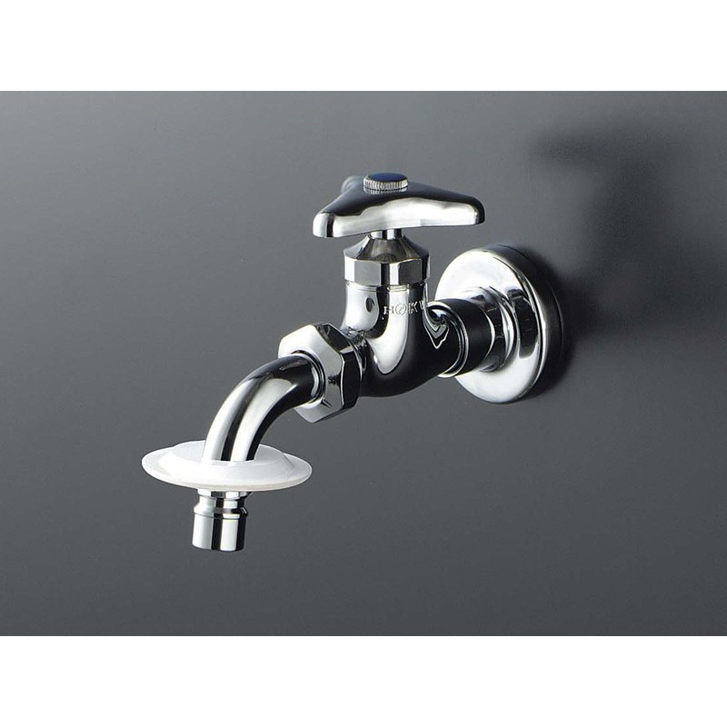 KVK 2300146 寒 送座吐水回転水栓ツバN付 K111BNZ 1個（ご注文単位1個）【直送品】