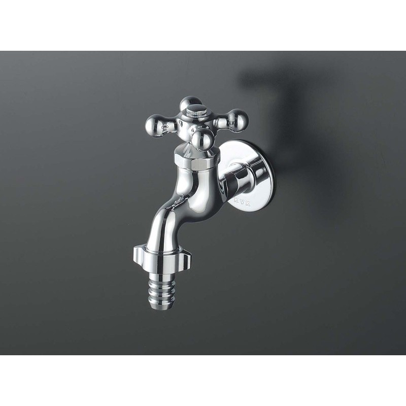 KVK 2300043 寒 カップリング横水栓 レトロピアン付 K4CZ 1個（ご注文単位1個）【直送品】