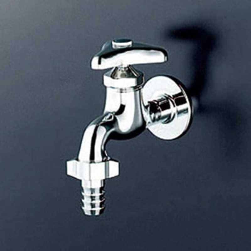 KVK 2302707 カップリング付横水栓 K4J 1個（ご注文単位1個）【直送品】