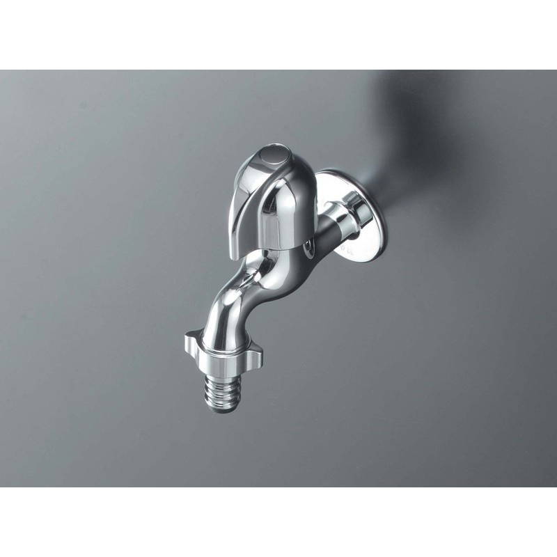 KVK 2300044 カップリング横水栓 節水チップ内蔵 K4EJ 1個（ご注文単位1個）【直送品】