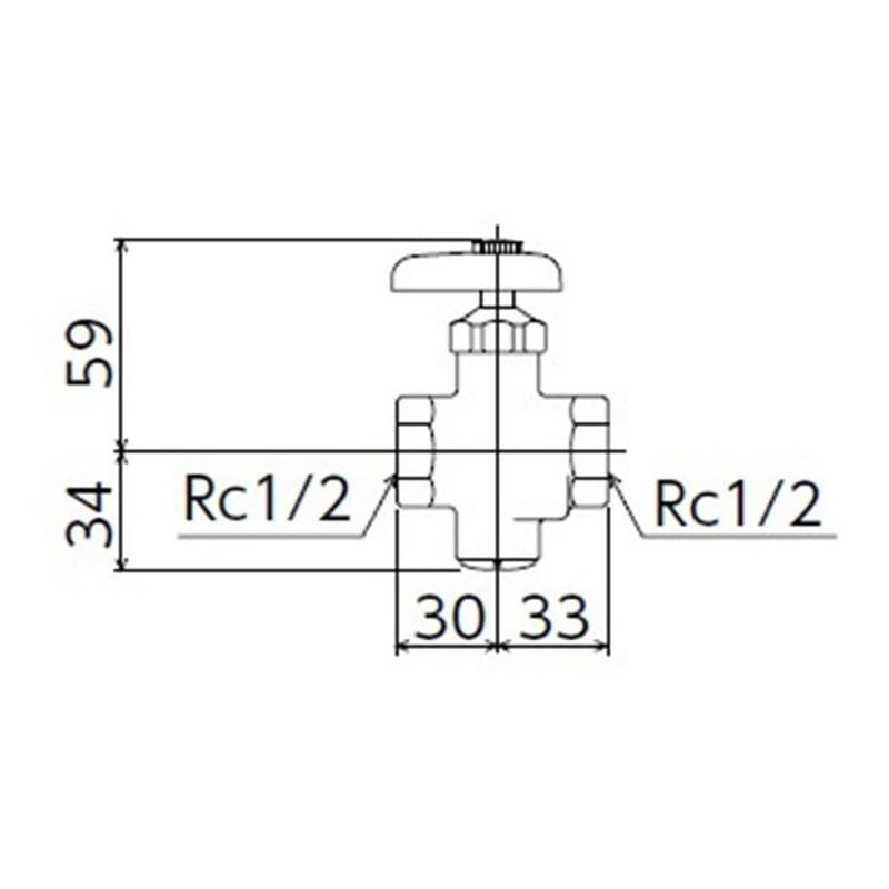 KVK 2302785 B型鉄管用短胴甲止水栓ストレーナ内蔵 K102 1個（ご注文単位1個）【直送品】