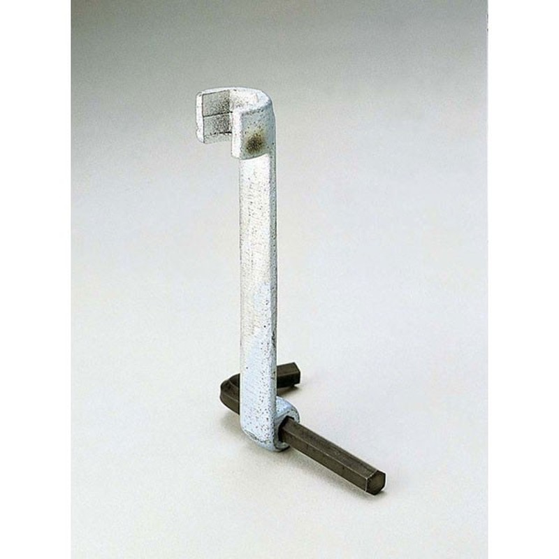 KVK 2300941 台付水栓レンチ パック有 PG4 1個(ご注文単位1個)【直送品】