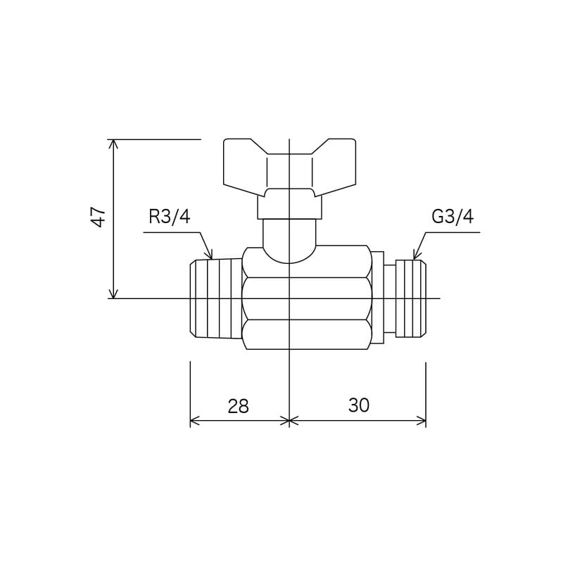 KVK 2300138 ボールバルブ20 K92-20 1個（ご注文単位1個）【直送品】