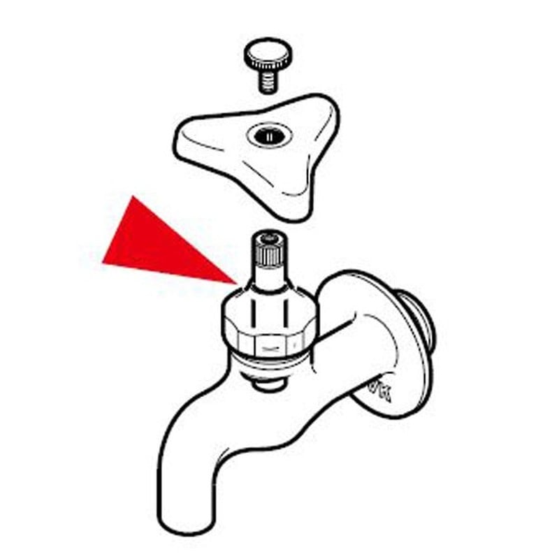 KVK 2301101 スピンドルセット メッキ付 13 1/2 PZK75-13 1個(ご注文単位1個)【直送品】